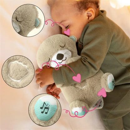 👶💤【Compra 1 y llévate 1 gratis🔥】Peluches con movimiento para un sueño reparador del bebé - Nutria interactiva con sonidos y movimientos