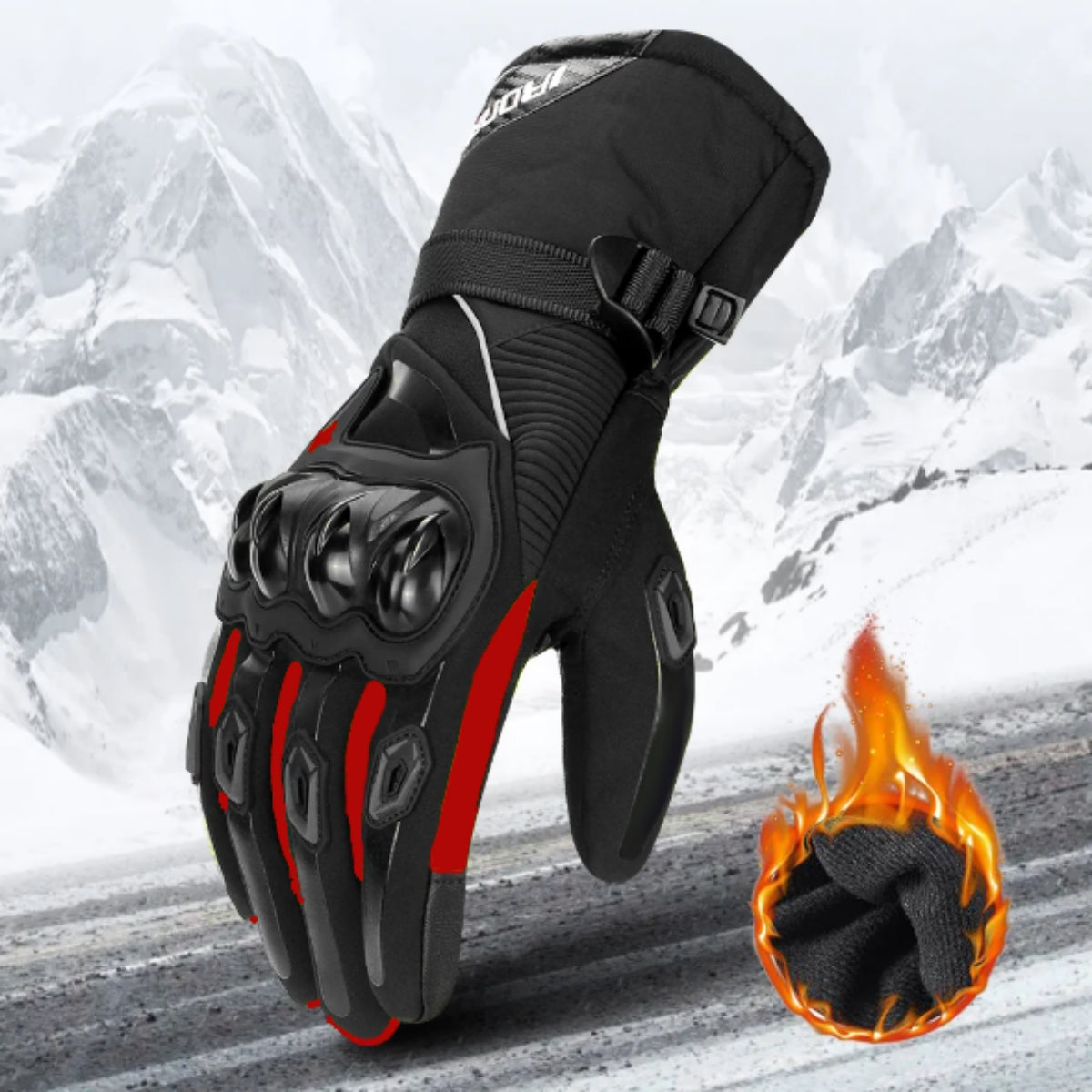¡50% de descuento! 🔥🧤🧤 Ajuste cálido | Guantes de moto de alta calidad, resistentes al viento y cálidos