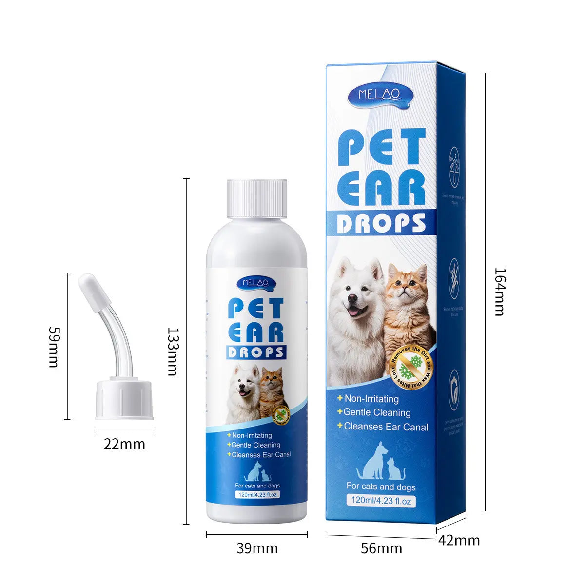 🐶2 μπουκάλια για 28 ευρώ🐱 Καθαριστικό αυτιών | Ανακουφίζει από τον κνησμό σε σκύλους και γάτες 👂
