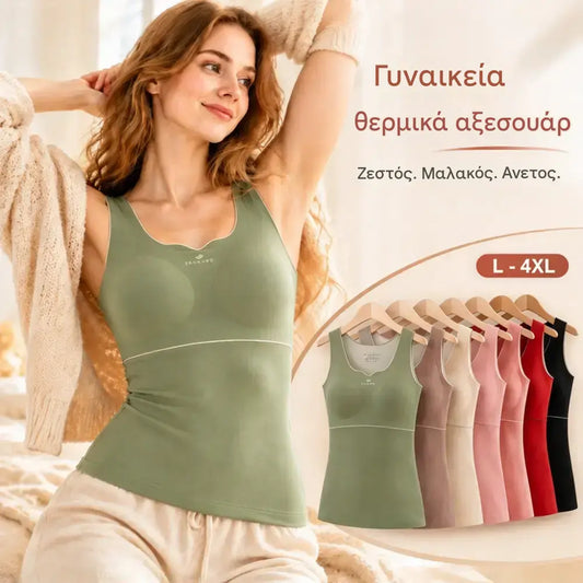 3 τεμάχια με €30— 🔥Ισοθερμικό φανελάκι φθινοπώρου/χειμώνα χωρίς ραφές