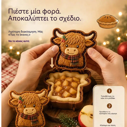 🥧【2 για 25 ευρώ】 Σειρά από καλούπια για μίνι κέικ σε σχήμα ζώων
