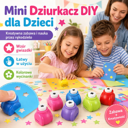 10 za 89 zł.✨✂️Dziurkacz do kwiatów dla dzieci, zabawka edukacyjna, dziurkacz do majsterkowania