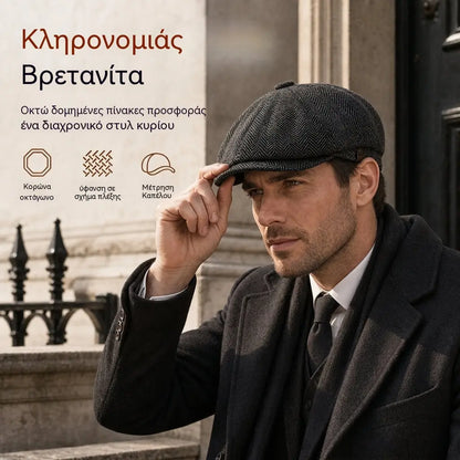 💥 Εξαιρετική τιμή — μόνο για σήμερα! ⏰ Ανδρικό και γυναικείο καπέλο τύπου «flat cap» σε βρετανικό vintage στυλ – κλασικό, casual και unisex