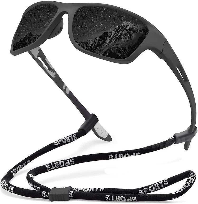😎【Kupte 1 a získejte 1 zdarma】🕶⚡ Pánské sportovní sluneční brýle, polarizované s reflexními pravými skly, moderní a odolné proti prachu, ideální pro venkovní jízdu