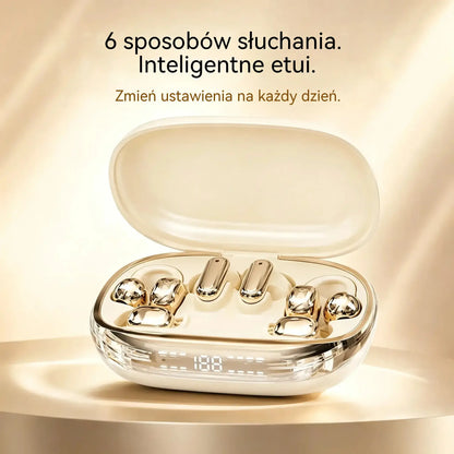 1 sztuka 139zł 🎵Bezprzewodowe słuchawki 6 w 1 GT699S – różne warianty użytkowania i etui z funkcją zasilania awaryjnego ✨