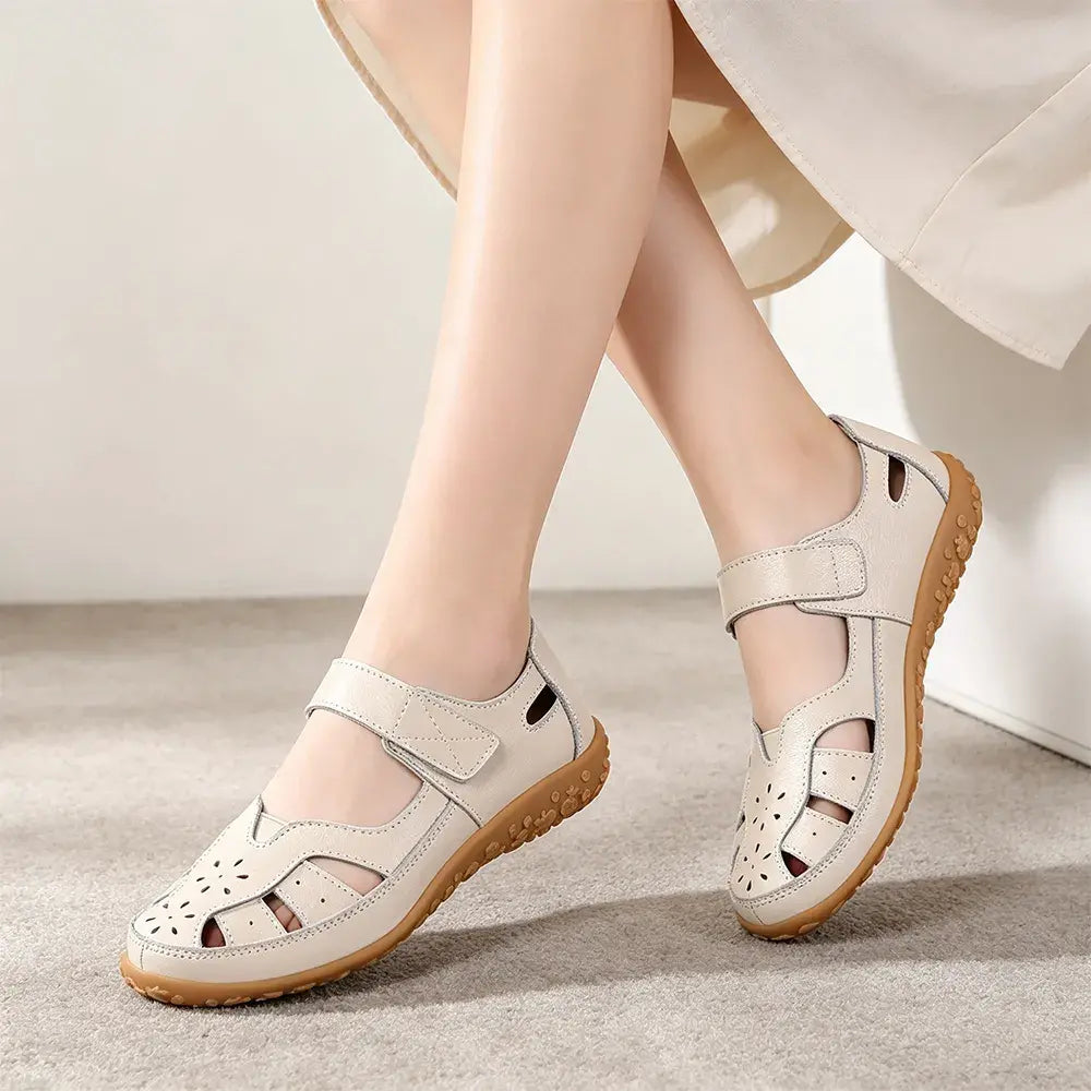 👡【36-42】Eleganckie i wygodne płaskie sandały