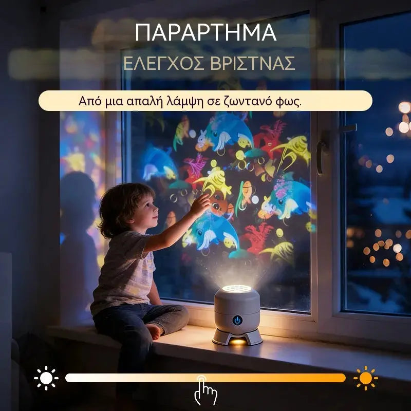 💖🌙2026 Δυναμικά περιστρεφόμενος λαμπτήρας προβολέα LED! ☁️🔥✨