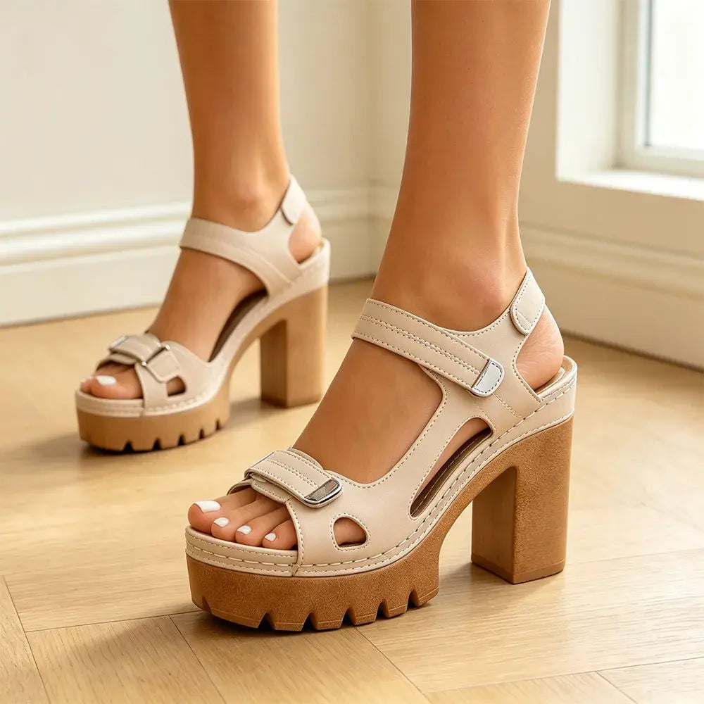 【Velikosti 35-43】🔥 Sandály na platformě – Vyšší, stabilnější, stylovější