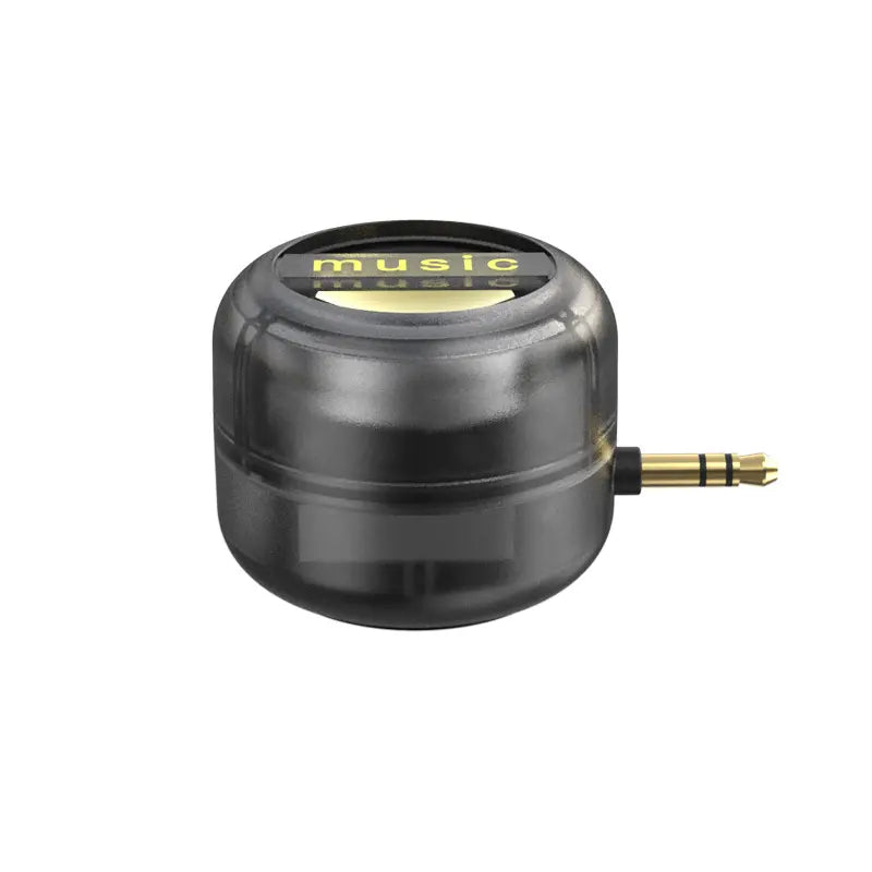 1 τεμάχιο για 28 ευρώ🔥【Διπλή θύρα Type-C/3,5 mm】🎵Μίνι φορητό ηχείο για κινητό τηλέφωνο με ισχυρή έξοδο μπάσων