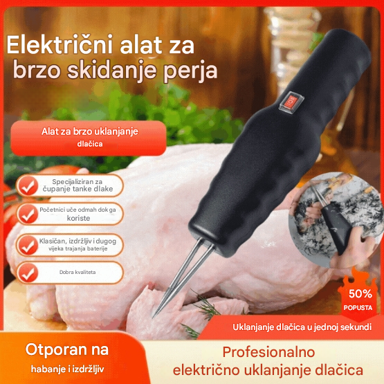 25 eur za položku🐓🦆Prenosný elektrický sťahovák peria pre kurčatá, kačice, husi a hydinu (nabíjanie cez USB)