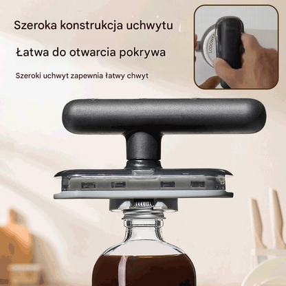 🎁50% RABATU🔥2 za 89 zł. 【Kup jeden, a drugi dostaniesz gratis🔥】Multifunkcyjny Otwieracz do Puszek i Butelek ze Stali Nierdzewnej – Regulowany i Obracający się
