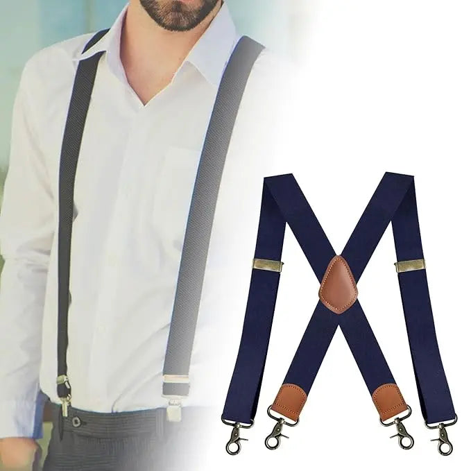 📢📢50% ΕΚΠΤΩΣΗ!! 🧷Ανδρικές τιράντες X-Back με κλιπς🧷
