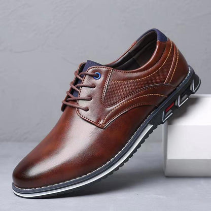 👞Ručno rađene muške cipele od kravlje kože, velike, moderne i trendi