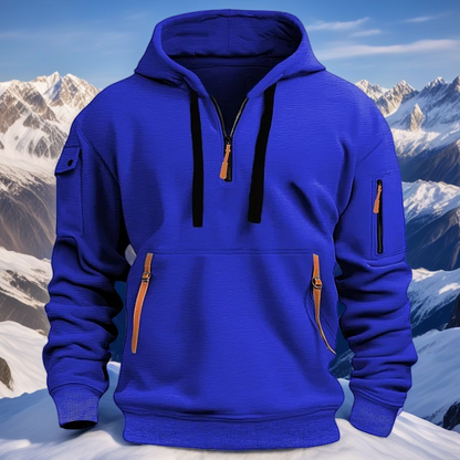 🔥💥【S-5XL】Stylová a Teplá Pánská Mikina s Kapucí – Komfort a Moderní Design pro Každodenní Pohodlí a Teplo!