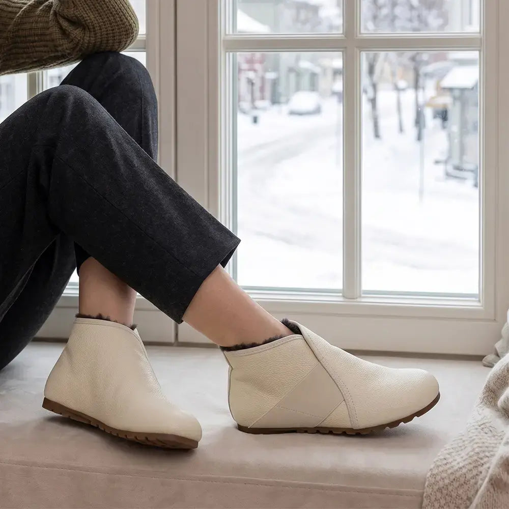 【35-40】Γυναικεία ισοθερμικά μποτάκια – τύπου slip-on, ζεστά· για μεγαλύτερες γυναίκες και μαμάδες