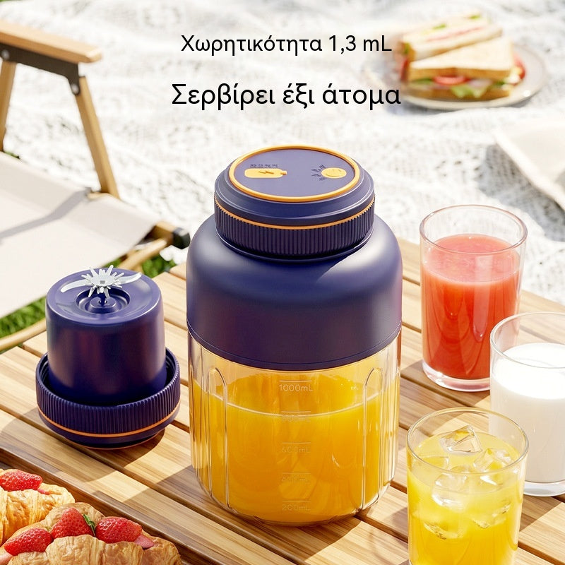 🍇🍉Φορητός ηλεκτρικός αποχυμωτής φρούτων μεγάλης χωρητικότητας