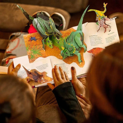 【Kupite jedan, dobijte jedan gratis】📕 3D Encyclopedia Prehistorica Dinosaurs🤩🦕Pop-up knjiga s enciklopedijom dinosaura