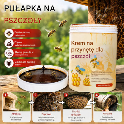 🐝 Maść wabiąca pszczoły: naturalna formuła, szybko działająca! Szybkie rozwiązanie, aby przyciągnąć roje do ula!