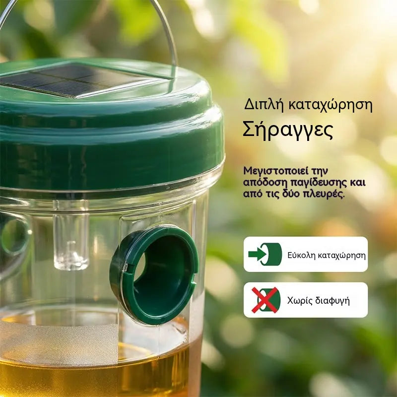 25 ευρώ ανά τεμάχιο🐝Ηλιακή κρεμαστή παγίδα για σφήκες