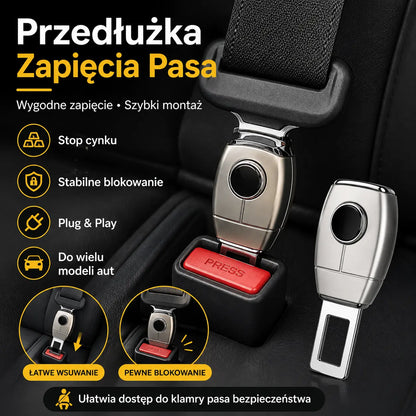 💥🔥【Kup 1 dostań 1 za darmo】2 sztuka 99 zł.🚗👍Metalowy przedłużacz pasa bezpieczeństwa w samochodzie