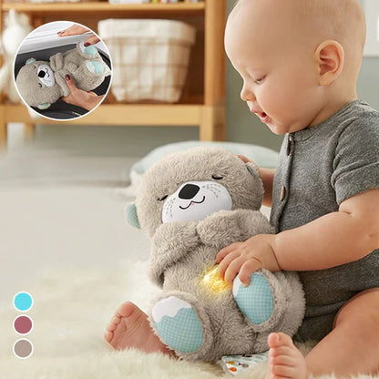 👶💤【Compra 1 y llévate 1 gratis🔥】Peluches con movimiento para un sueño reparador del bebé - Nutria interactiva con sonidos y movimientos