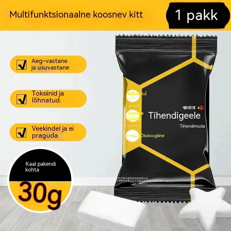 【10 tükki hinnaga 28 €】🔧 Valge veekindel tihenduspahtel – parandab kliimaseadme auke, seinu ja torusid 💧🏠
