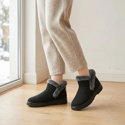 👢【36-43】✨Wsuwane śniegowce damskie z futerkiem😍