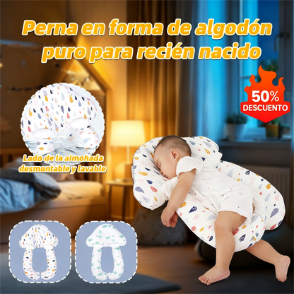 【Kupte 1, dostanete 1 zdarma】👶Pohodlný polštář z čisté bavlny pro novorozence