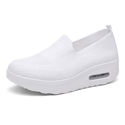 【35-42】Γυναικεία αθλητικά & casual παπούτσια Μαξιλάρι αέρα με χοντρή σόλα