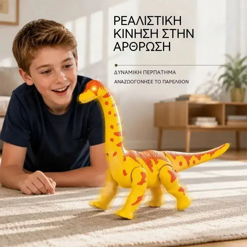 29 ευρώ το τεμάχιο🦕Ηλεκτρικός Βραχιόσαυρος που περπατά: ένα παιχνίδι-δεινόσαυρος με κίνηση, ηχητικά εφέ και μάτια που φωτίζονται με LED.