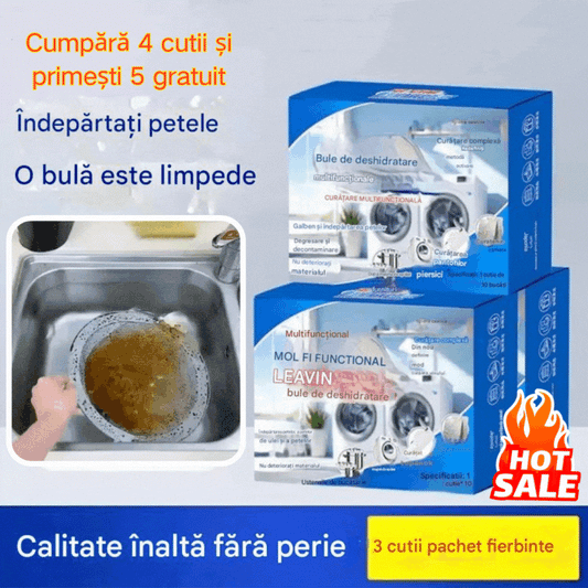 🔥【Compra 4 cajas y consigue 5 gratis】✨【Limpieza rápida】💦 Pastillas efervescentes multiusos para la limpieza del hogar