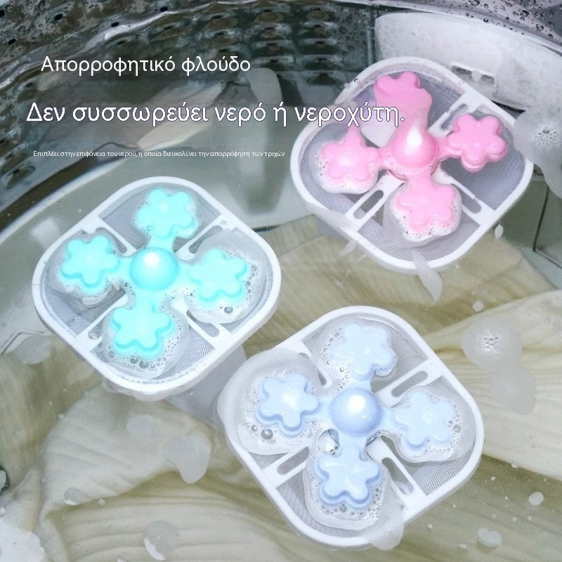 🌀6 τεμάχια €26✨ Πλωτό φίλτρο πλυντηρίου ρούχων – Παγιδεύει χνούδια, τρίχες και τρίχες κατοικίδιων σε κάθε πλύση 🧺