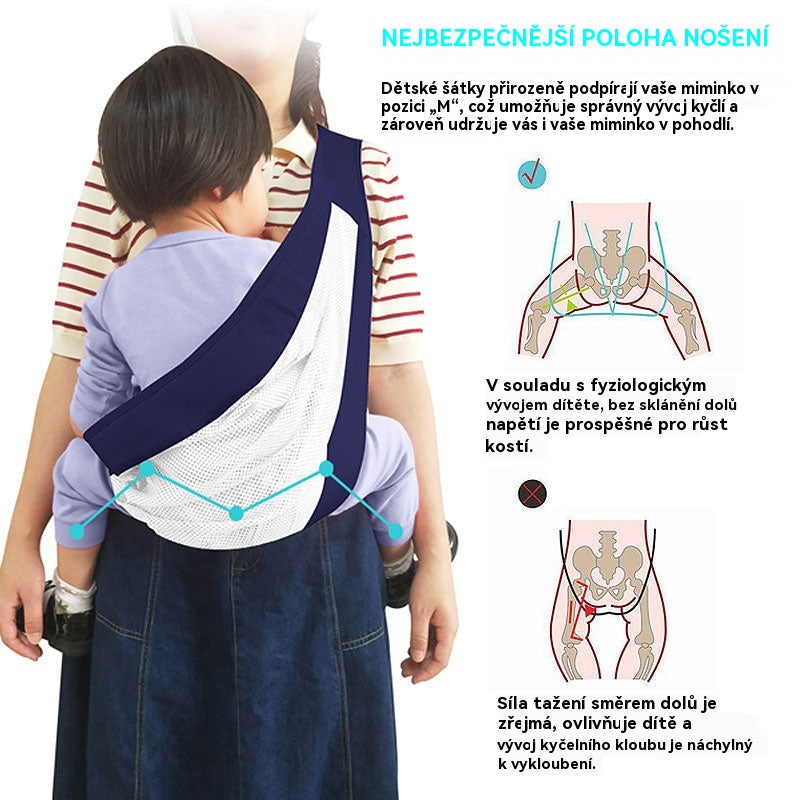 👨‍🍼【Kupte 1 a získejte 1 zdarma】Multifunkční přenosné nosítko pro děti, nosnost 20 kg, vhodné pro děti ve věku 0-3 let