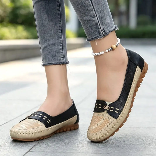 👠 Απόλυτη άνεση και ελαφρότητα όλη μέρα! Γυναικεία μοκασίνια με μαλακές σόλες και διαπνέουσες διατρήσεις (Διαθέσιμα μεγέθη: 36-43)! ✨