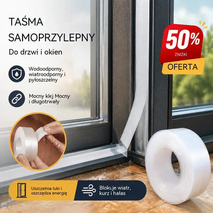 🚪 Uszczelka dolna drzwi z PVC – pyłoszczelna i chroniąca przed przeciągami