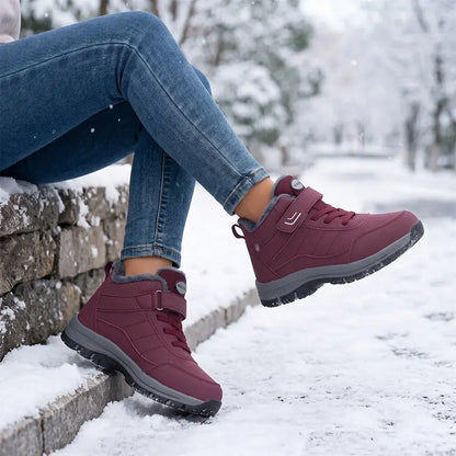 ✨【36-44】Zimowe śniegowce w dużych rozmiarach / ocieplane polarem, pogrubione buty typu Martens