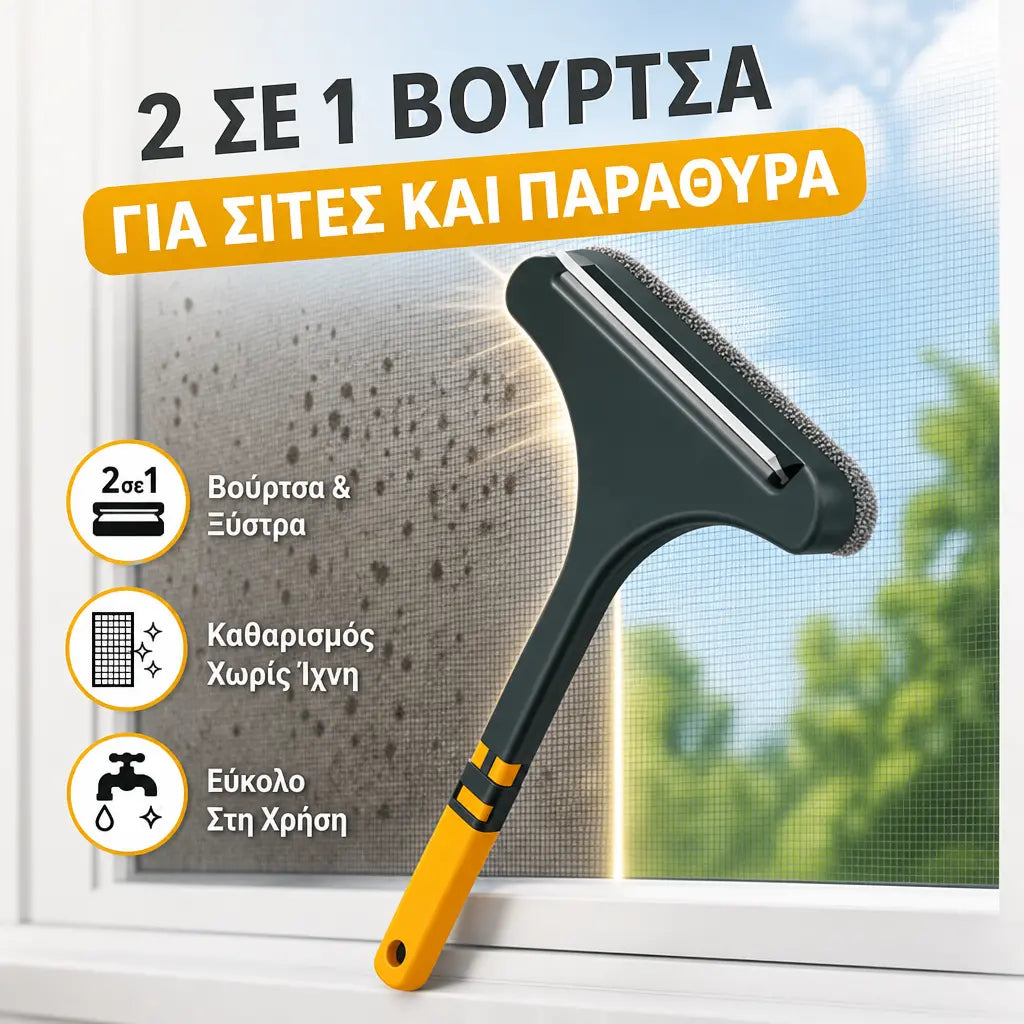 🧼Αγοράστε ένα, πάρτε ένα δωρεάν✨Βούρτσα καθαρισμού πολλαπλών χρήσεων 2 σε 1✨Αποτελεσματικό βοήθημα καθαρισμού