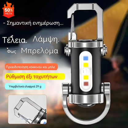 ✨2 είδη για €25🔦Εξαιρετικά ισχυρός φακός 8000 lumen με εξωτερική μπαταρία – ασφάλεια, ορατότητα και έκτακτη ανάγκη σε μία συσκευή