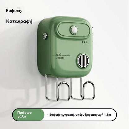 🎙️ Έξυπνη υπενθύμιση φωνητικής εγγραφής με αισθητήρα υπερύθρων – ανίχνευση κίνησης, φωνητική εγγραφή, εύκολη στη χρήση – κατάλληλη για εισόδους και διαδρόμους 🏠
