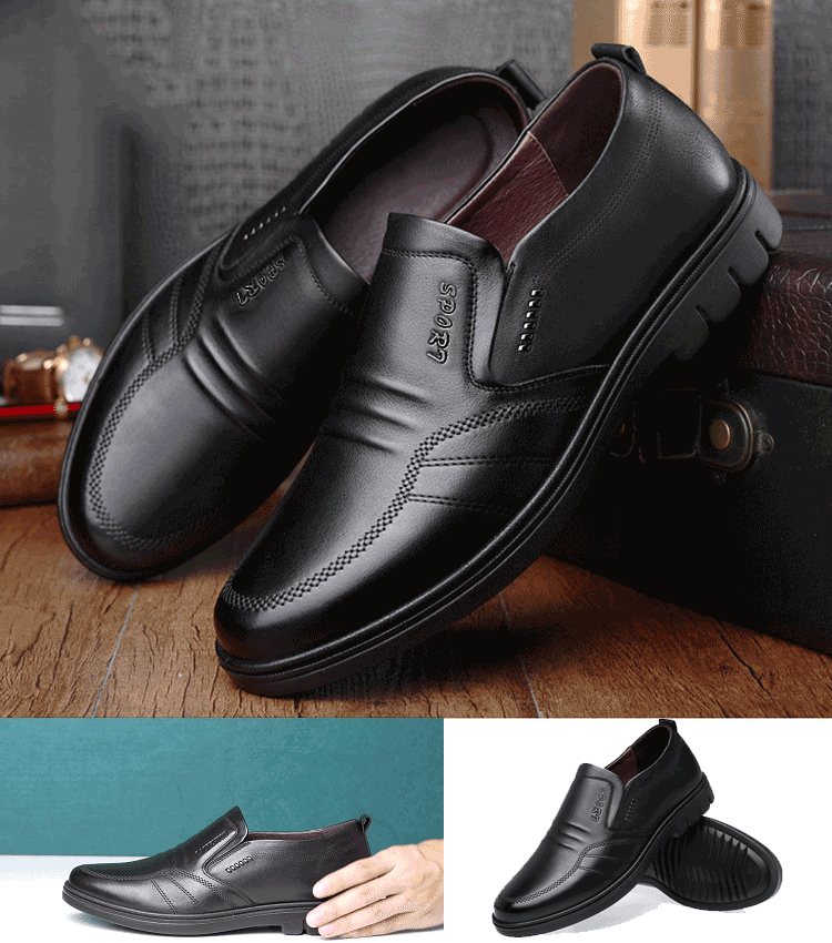🔥【Compre uno y llévese otro gratis】【39-44】Zapatos de vestir para hombre