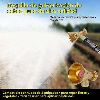 💦【Compra 1 y obtén 1 gratis】Boquilla de Riego Ajustable de Latón para Pulverizador Agrícola 🌾