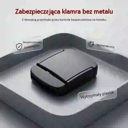🔥🔥【Długość: 130 cm】Taktyczny pas podróżny z ukrytą kieszonką na pieniądze