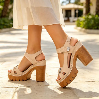 【Velikosti 35-43】🔥 Sandály na platformě – Vyšší, stabilnější, stylovější