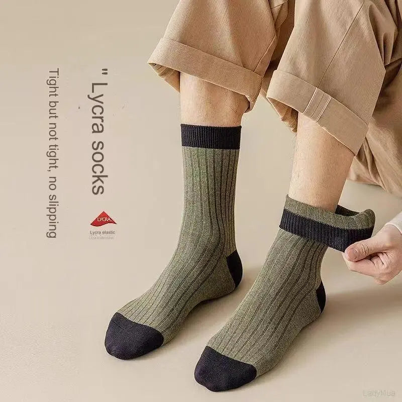 😍🧦【10 ζευγάρια με 27 €】Νέες ανδρικές βαμβακερές αποσμητικές κάλτσες που απορροφούν τον ιδρώτα του 2026