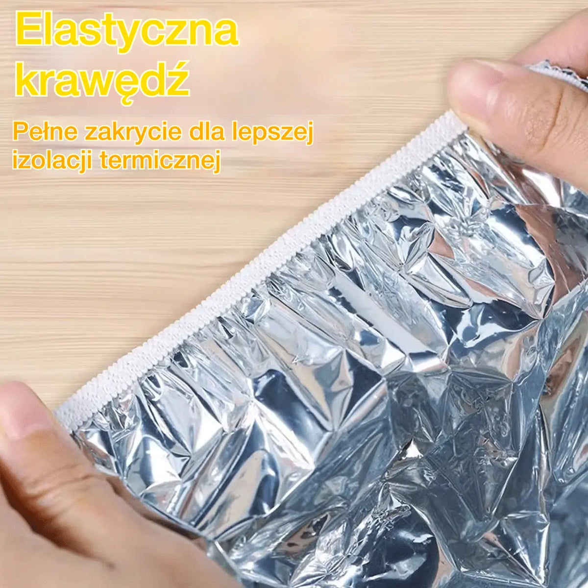 📢📢 RABAT 50%!⏰【💥【50 sztuk】 ——99 zł】 Pokrywa izolacyjna z folii aluminiowej