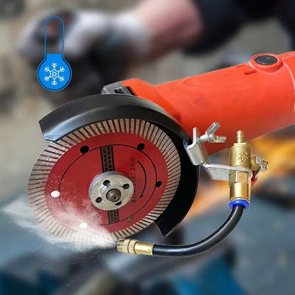 🔧 50% ZNIŻKI PRZEZ OGRANICZONY CZAS! ✨ Spryskiwacz wody do usuwania pyłu z maszyn tnących: dwa tryby natrysku, giętka aluminiowa rura, nierdzewna 💧