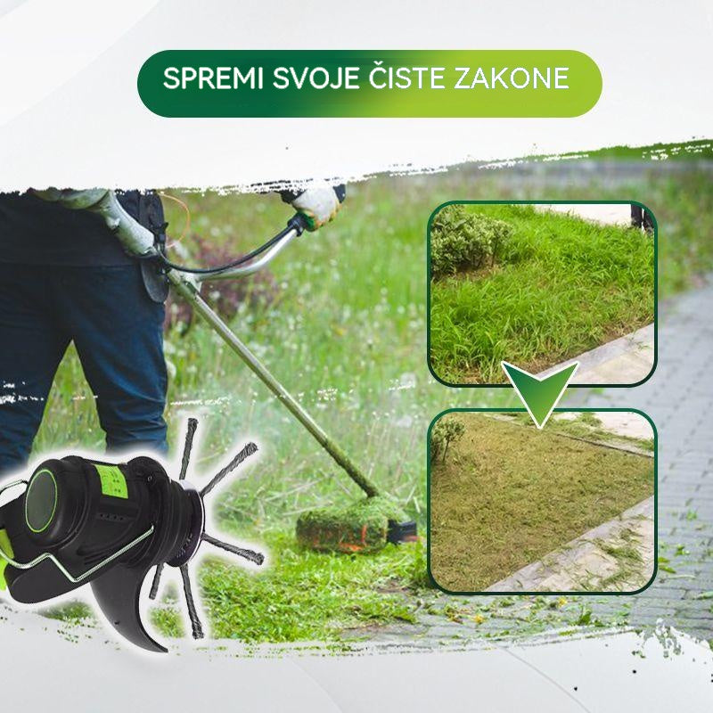 【2 kos 21 EUR】Zamenljiva rezalna glava za kosilnico/obrezovalnik grmovja - Jeklena rezalna glava za košnjo trave
