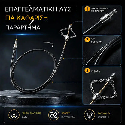1 τεμάχιο 30€🔩Εργαλεία για το ξεβούλωμα αποχετεύσεων και τουαλετών