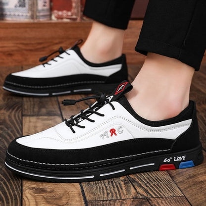 💯🔥【39–48】【Compra 1, llévate 1 gratis】Zapatos de cuero casuales de negocios para hombre – impermeables, resistentes a las manchas, con suela blanda para un uso cómodo