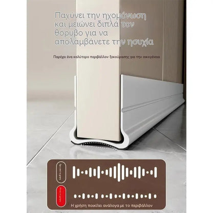 ✨Αεροστόπ βάσης πόρτας με τριπλή στεγανοποίηση – εμποδίζει αποτελεσματικά τα ρεύματα αέρα, μειώνει τον θόρυβο, αντέχει στην υγρασία και κρατά μακριά τα παράσιτα.